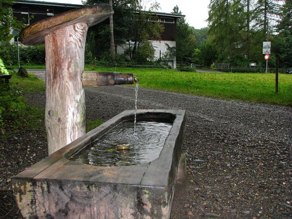 Foto: Ein Brunnen auf dem Adlisberg nahe Gockhausen (Roland zh, wikimedia commons, CC BY-SA 3.0)