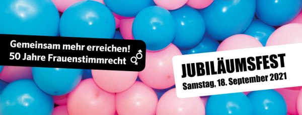 Jubiläumsfest 50 Jahre Frauenstimmrecht in Dübendorf