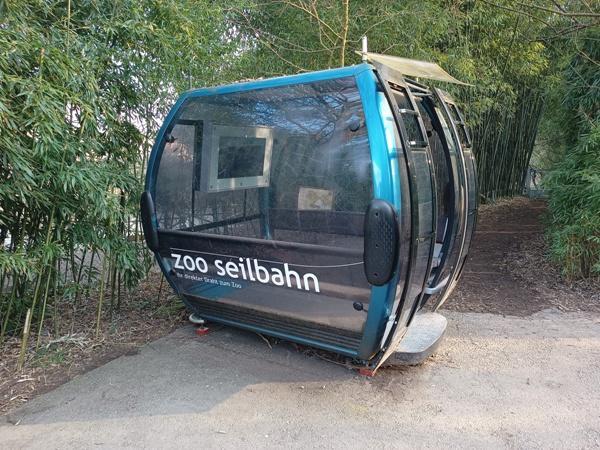 Foto: Gondel der geplanten Seilbahn Stettbach – Klösterli im Zoo Zürich (ZVG) Foto: Gondel der geplanten Seilbahn Stettbach - Klösterli im Zoo Zürich (ZVG)