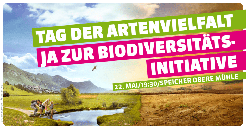 Tag der Artenvielfalt 2024: Ja zur biodiversitätsinitiative