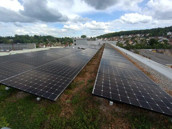 Foto: Solaranlage auf einem Dach in Winterthur (David Siems, zvg)