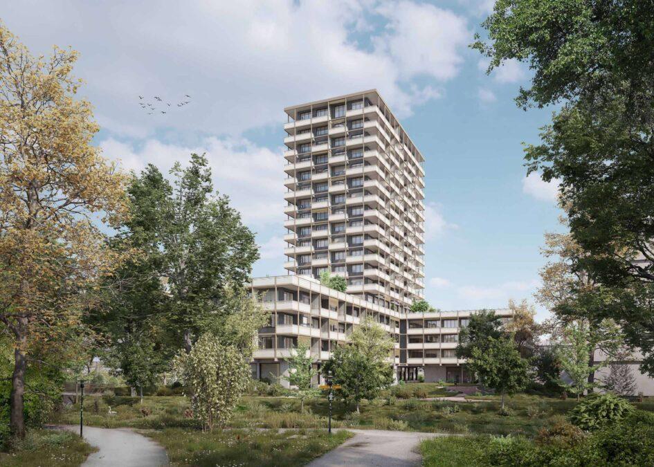 Visualisierung NG Tower, Züst Gübeli Gambetti